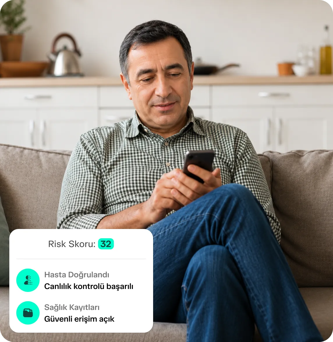 Sigortacılık doğrulama akışı